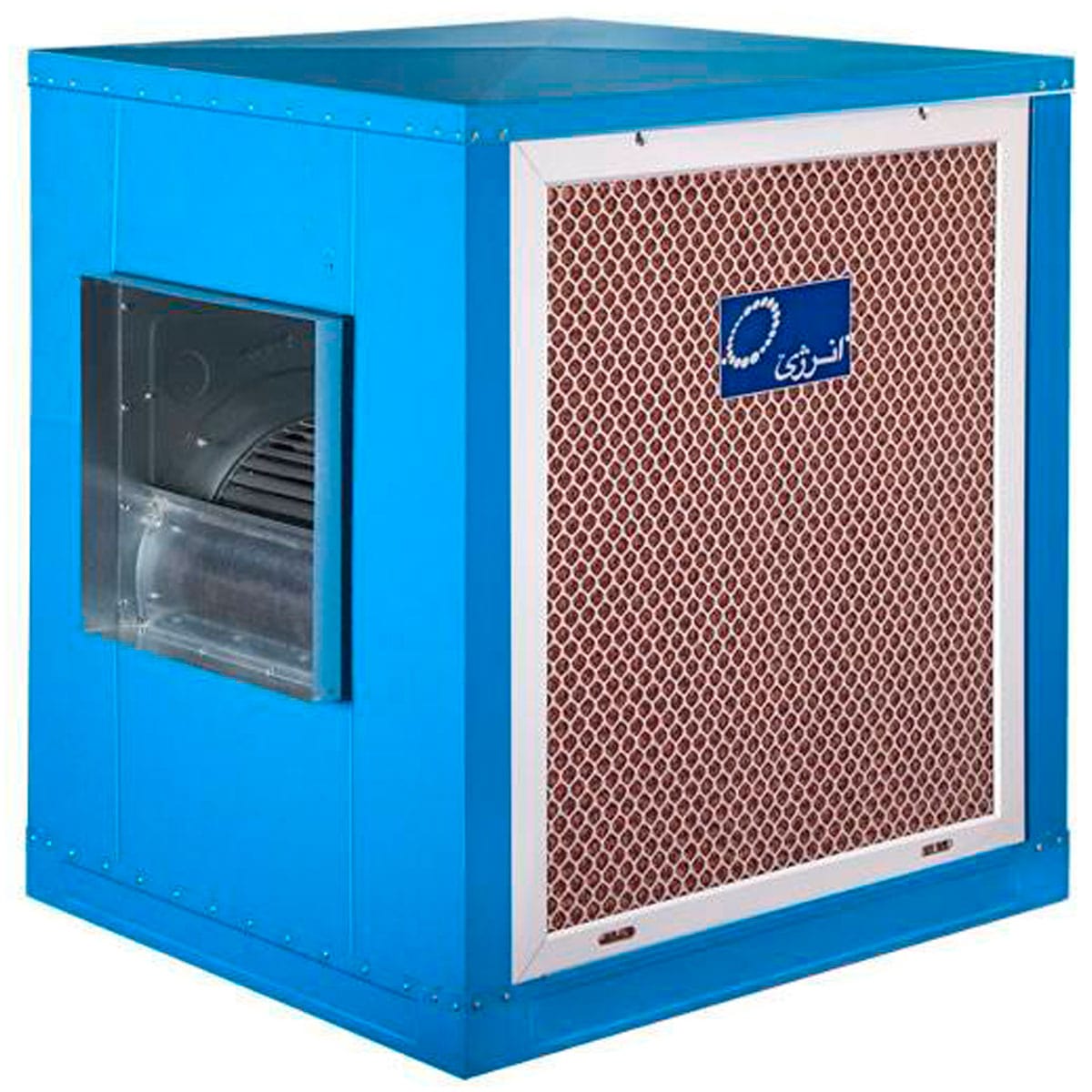 کولر تبخیری سلولزی انرژی مدل EC1100 هوادهی از بغل کولر تبخیری سلولزی انرژی مدل EC1100 هوادهی از بغل